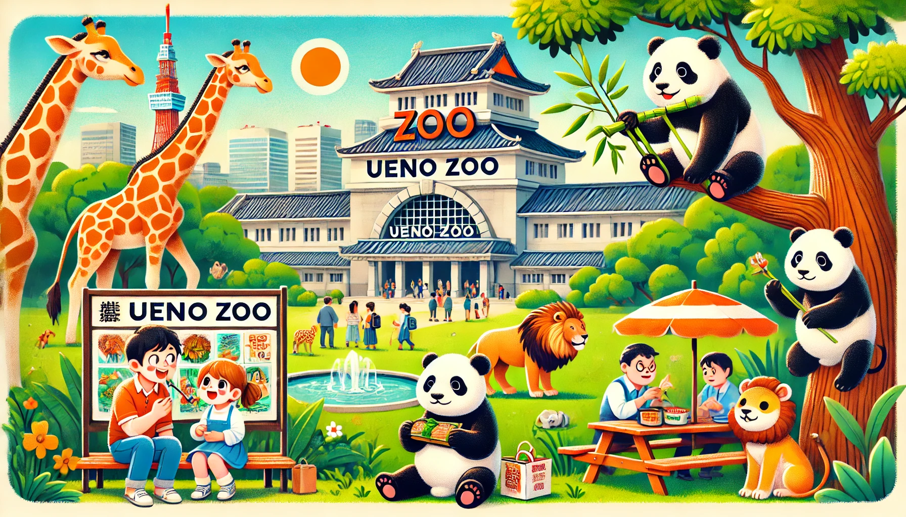 A Day at the Ueno Zoo