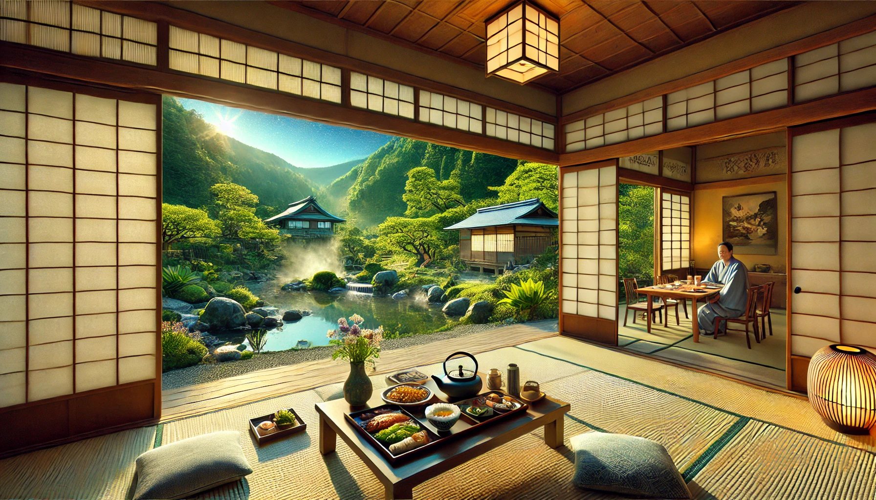 A Day in a Ryokan