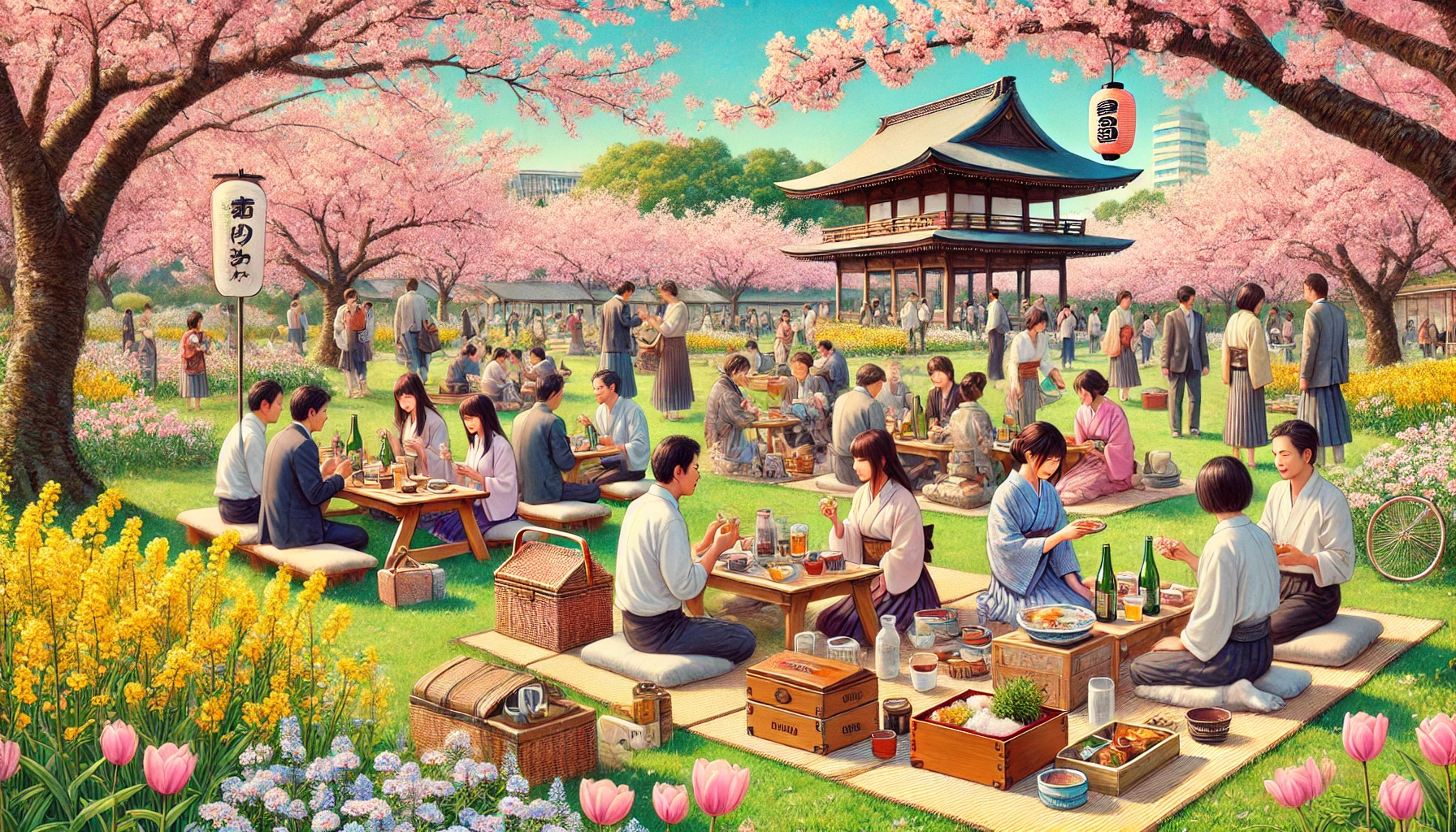 April in Japan