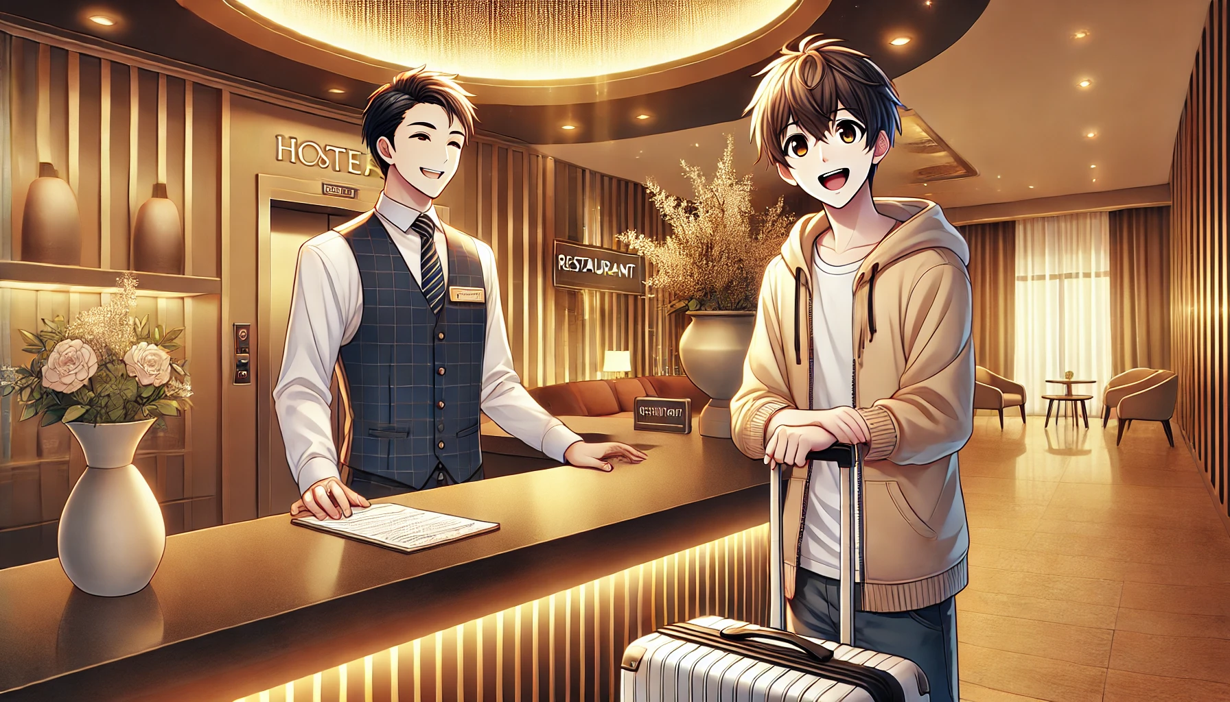 Checking into a Hotel