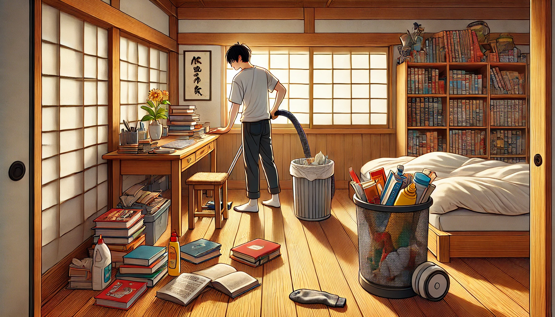 Cleaning My Room