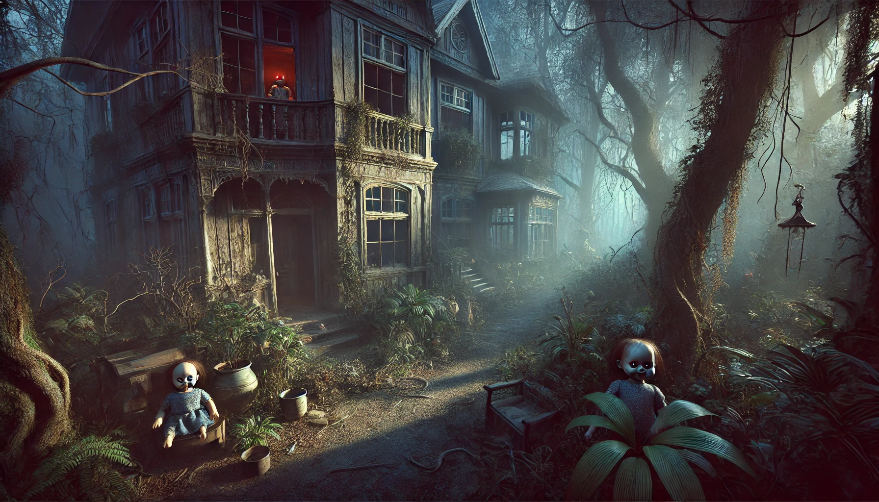 Exploring a Haunted House