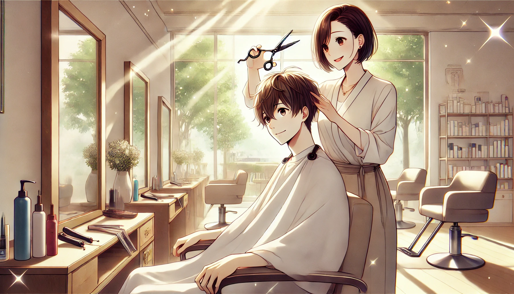 Getting a Haircut