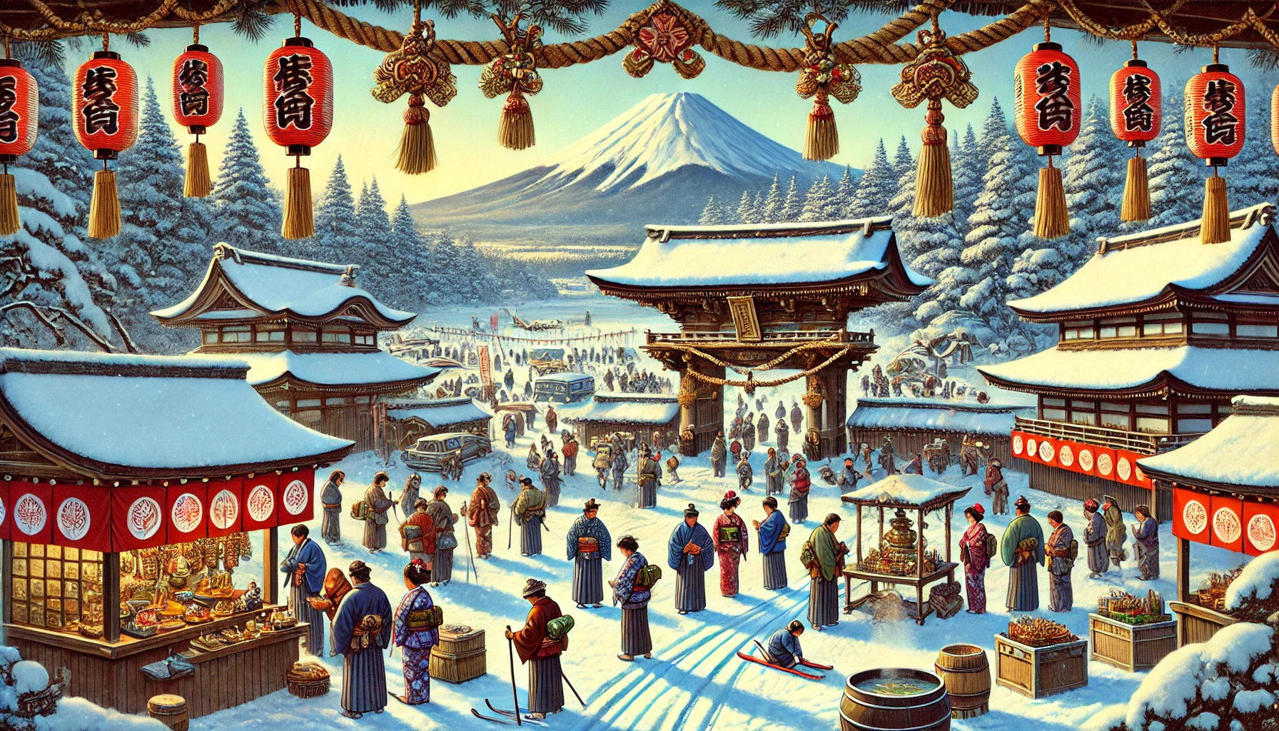 January in Japan