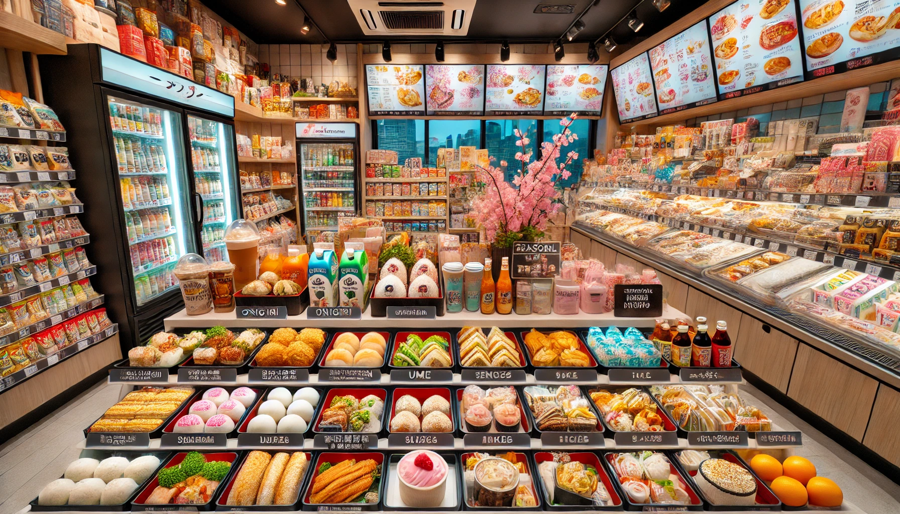 Japanese Convenience Store Food