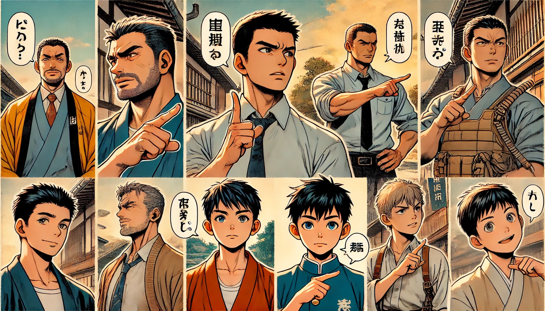 Masculine Japanese