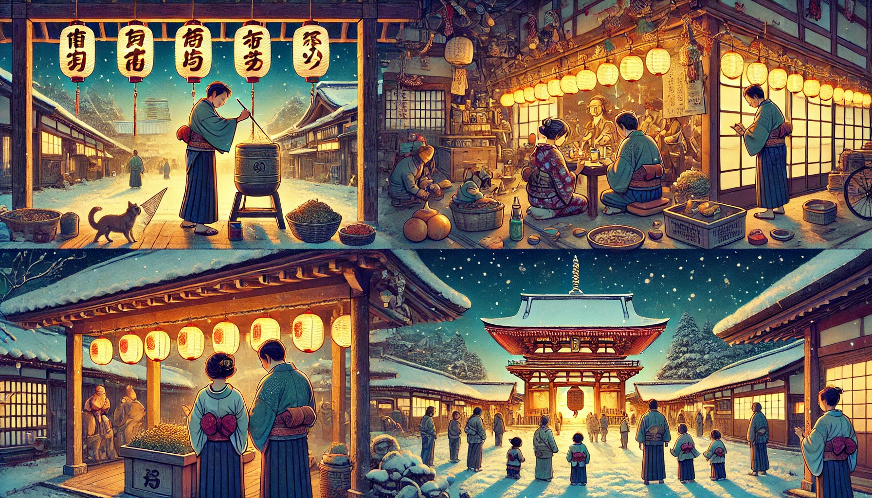New Year's Eve in Japan
