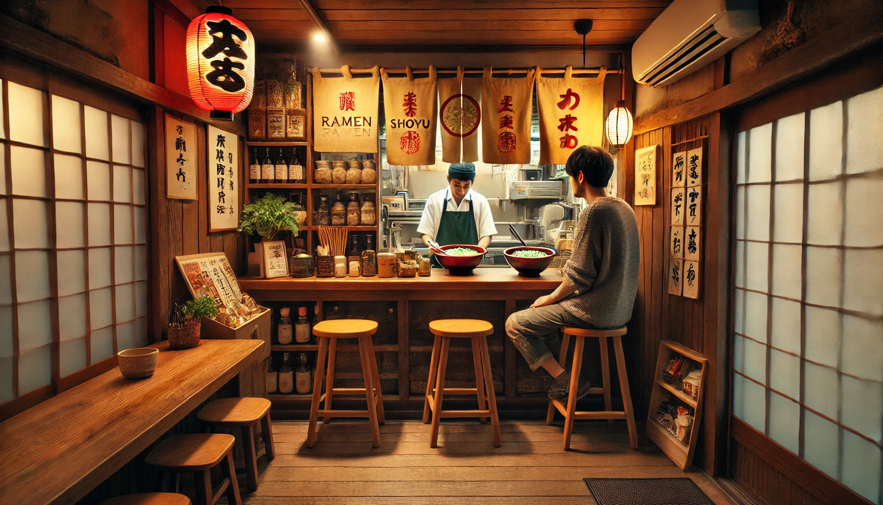 Ordering Ramen