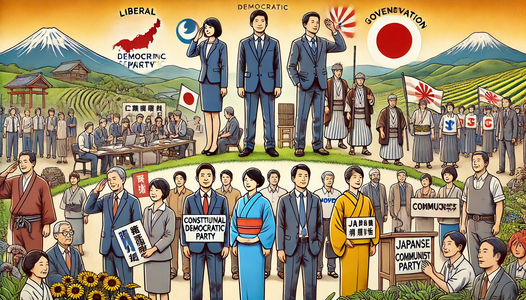 Political Parties in Japan
