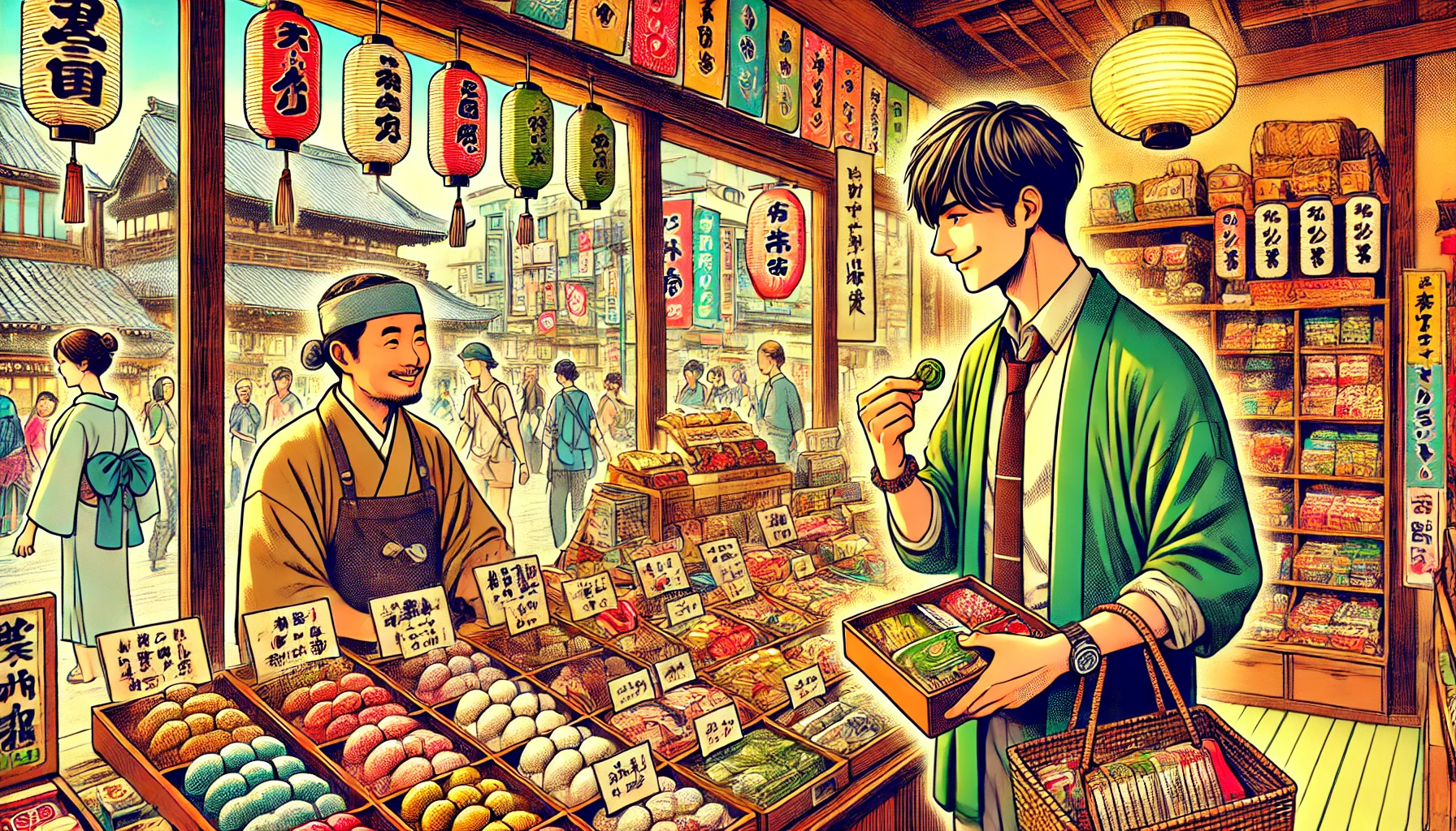 Shopping for Edible Souvenirs