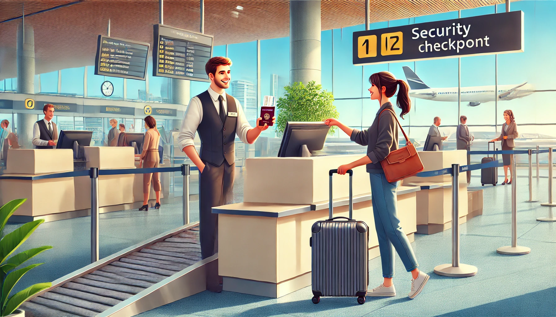 The Airport Check-In